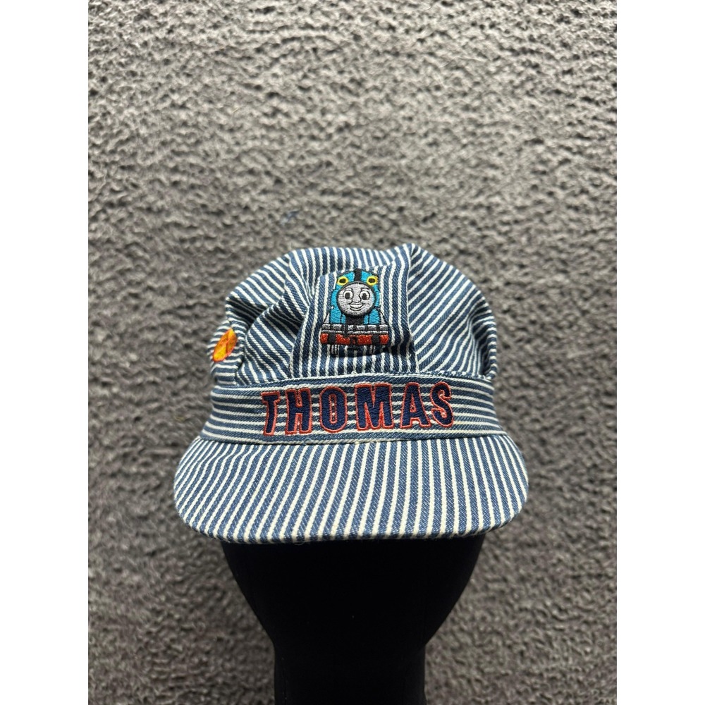 Vintage 2002 Changes Thomas And Friends Stripe Engineer Cap‎ Multicolor One Size